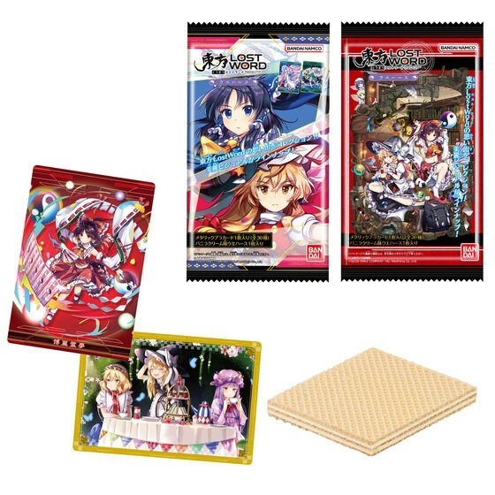 【歐賣小舖】食物已過期 BANDAI 東方LostWord 東方歸言錄 餅卡 威化餅乾-規格圖9