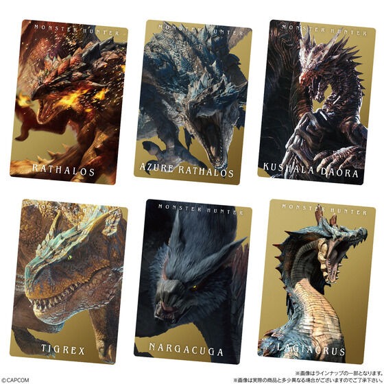 【歐賣小舖】BANDAI 魔物獵人 20週年 20th Anniversary 餅卡 威化餅乾-細節圖5