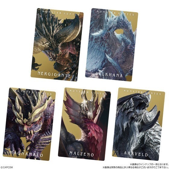 【歐賣小舖】食物已過期 BANDAI 魔物獵人 20週年 20th Anniversary 餅卡 威化餅乾-細節圖7
