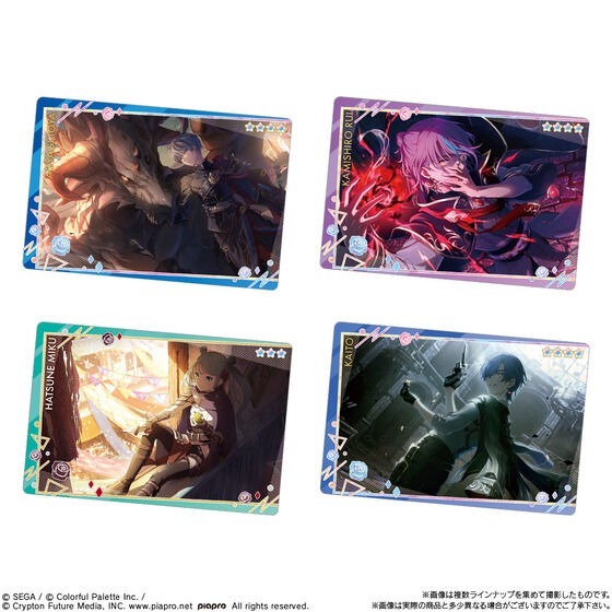 【歐賣小舖】BANDAI 世界計畫 繽紛舞台 feat.初音未來 餅卡 威化餅乾10-細節圖4