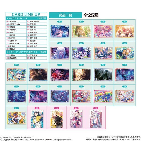 【歐賣小舖】BANDAI 世界計畫 繽紛舞台 feat.初音未來 餅卡 威化餅乾10-細節圖9