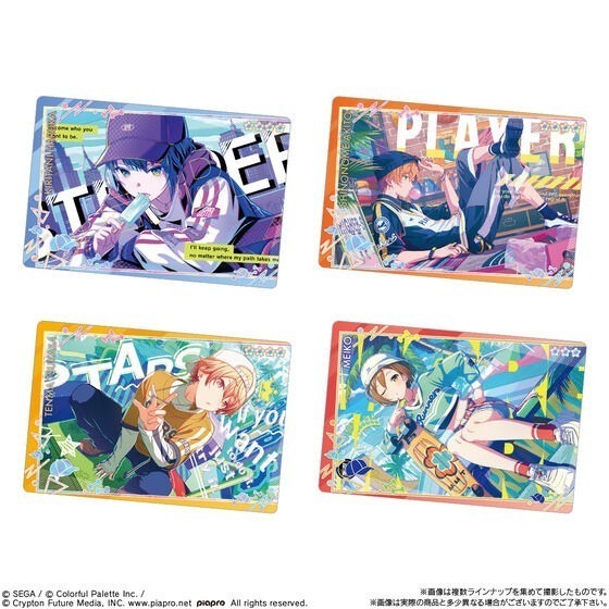 【歐賣小舖】BANDAI 世界計畫 繽紛舞台 feat.初音未來 餅卡 威化餅乾10-細節圖3