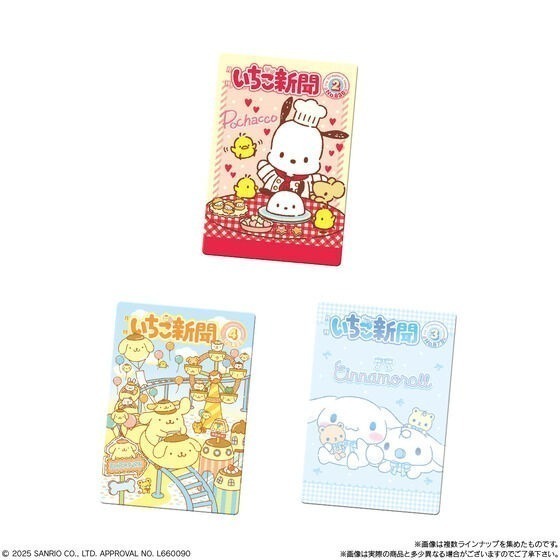 【歐賣小舖】食物已過期 BANDAI 三麗鷗 餅卡 威化餅乾10 ～一起慶祝草莓新聞50週年♡～-細節圖7
