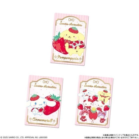 【歐賣小舖】食物已過期 BANDAI 三麗鷗 餅卡 威化餅乾10 ～一起慶祝草莓新聞50週年♡～-細節圖9
