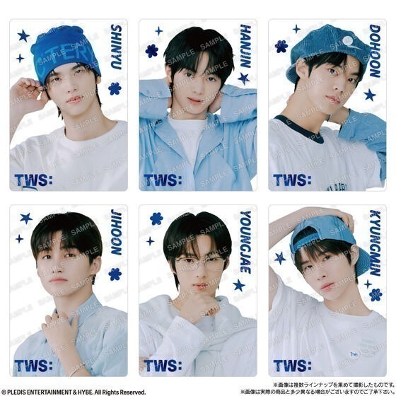 【歐賣小舖】BANDAI TWS From PLEDIS ENTERTAINMENT 貼紙 餅貼 雙威化餅乾-細節圖5