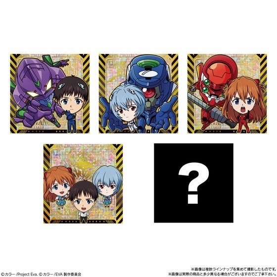 【歐賣小舖】BANDAI 新世紀福音戰士 EVA 餅貼 貼紙 威化餅乾 補完計畫-細節圖7