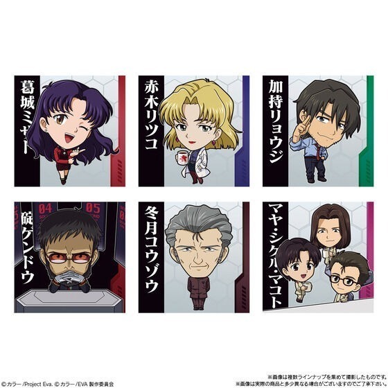 【歐賣小舖】BANDAI 新世紀福音戰士 EVA 餅貼 貼紙 威化餅乾 補完計畫-細節圖3
