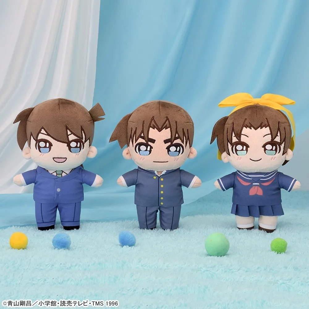 【歐賣小舖】SEGA 景品 日版 名偵探柯南 KIRA MUCCHI 娃娃 Vol.2 全3種-規格圖1