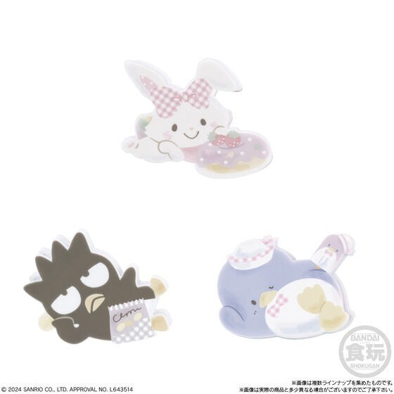 【歐賣小舖】BANDAI 食玩 三麗鷗 壓克力夾子 全14種-細節圖5