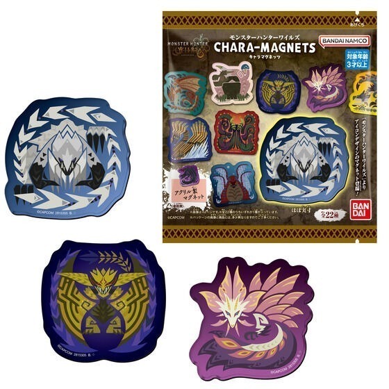 【歐賣小舖】BANDAI 魔物獵人 荒野 壓克力磁鐵 全22種-規格圖8
