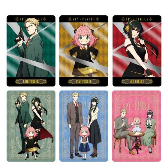 【歐賣小舖】BANDAI SPY×FAMILY 間諜家家酒 金屬卡 卡包版-細節圖2