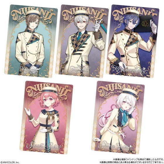 【歐賣小舖】BANDAI 彩虹社 餅卡 威化餅乾-細節圖4