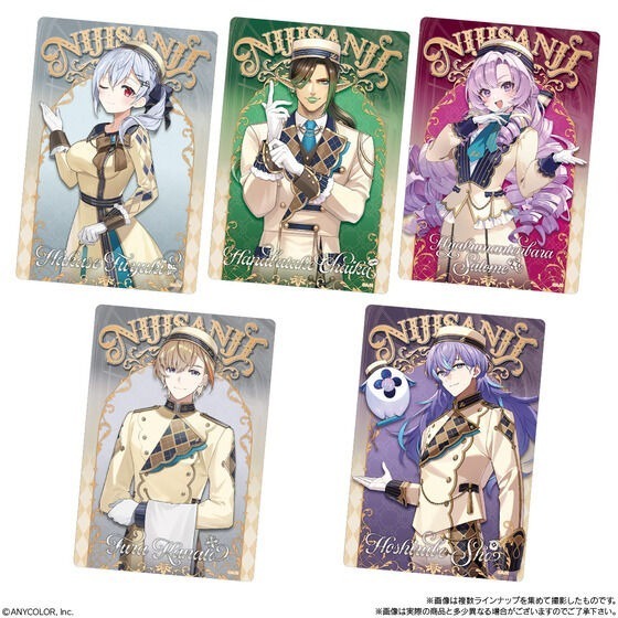 【歐賣小舖】BANDAI 彩虹社 餅卡 威化餅乾-細節圖6