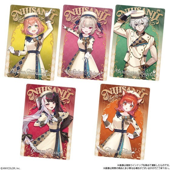 【歐賣小舖】BANDAI 彩虹社 餅卡 威化餅乾-細節圖7