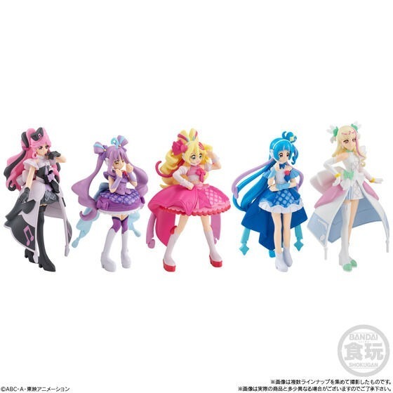 【歐賣小舖】BANDAI 食玩 Idol光之美少女你與我 公仔 全5種-規格圖9