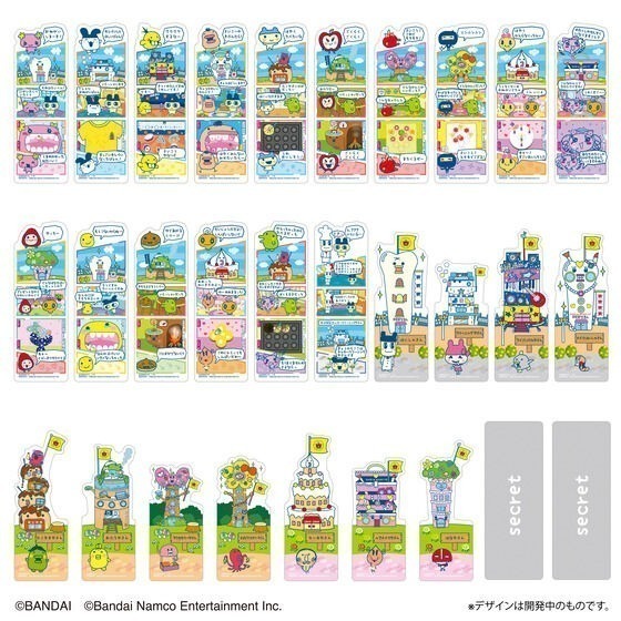 【歐賣小舖】BANDAI 塔麻可吉 歡迎光臨！塔麻歌子開心鎮 書籤 2枚入-細節圖2