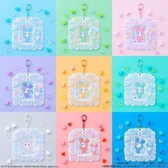 【歐賣小舖】BANDAI TWICE LOVELYS 卡套 全18種-細節圖2