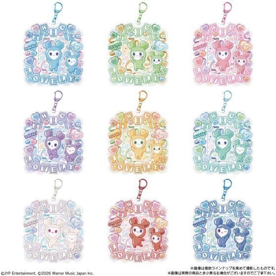 【歐賣小舖】BANDAI TWICE LOVELYS 卡套 全18種-細節圖4
