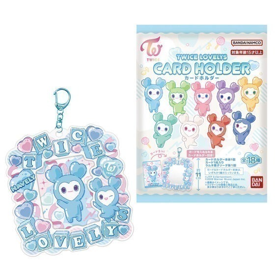 【歐賣小舖】BANDAI TWICE LOVELYS 卡套 全18種-規格圖7