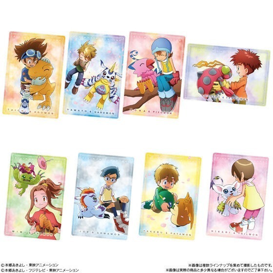 【歐賣小舖】BANDAI 數碼寶貝 餅卡 威化餅乾-細節圖2