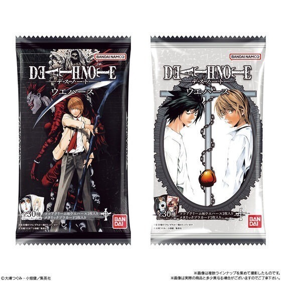 【歐賣小舖】BANDAI 死亡筆記本 DEATH NOTE 餅卡 威化餅乾-細節圖8