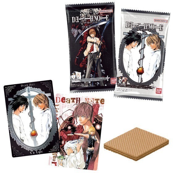 【歐賣小舖】BANDAI 死亡筆記本 DEATH NOTE 餅卡 威化餅乾-規格圖9