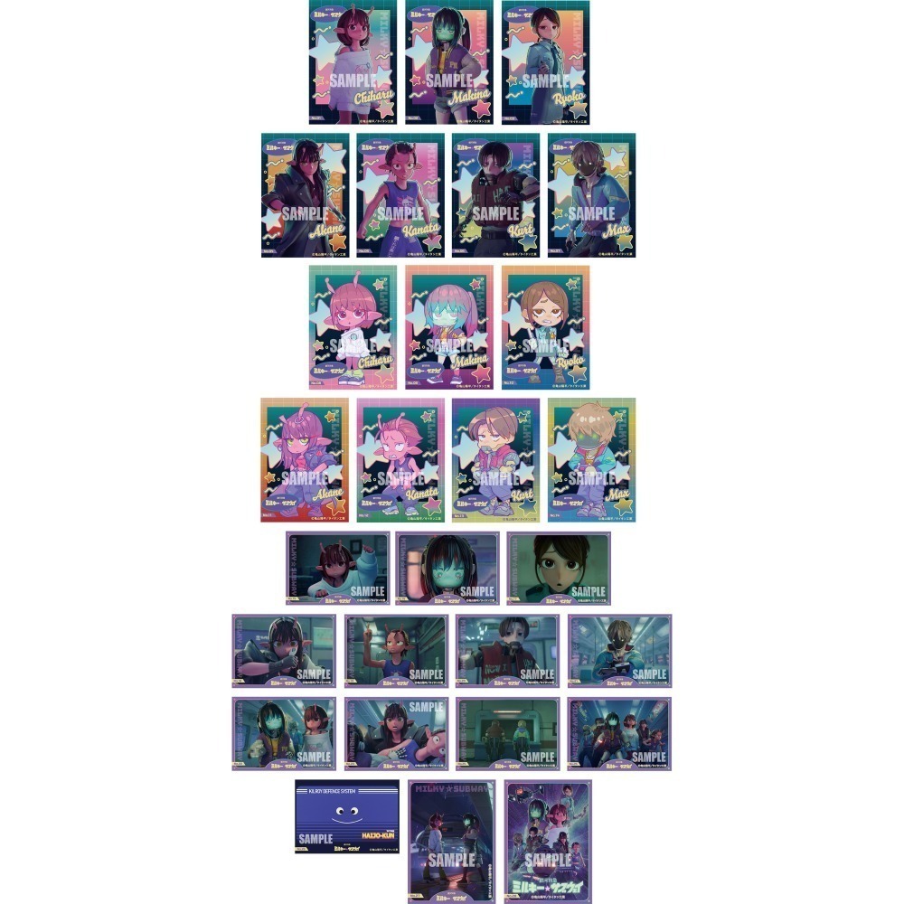 【歐賣小舖】bushiroad 銀河特快車 Milky☆Subway 透卡-細節圖2