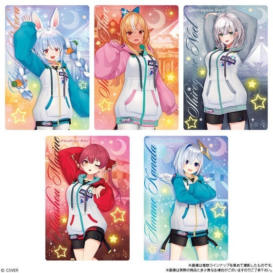 【歐賣小舖】BANDAI hololive production 餅卡 威化餅乾vol.5-細節圖2