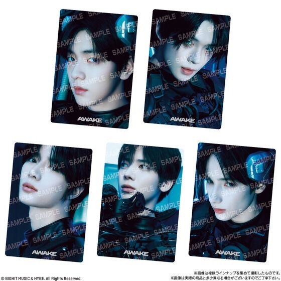 【歐賣小舖】BANDAI TOMORROW X TOGETHER 貼紙 餅貼 雙威化餅乾-細節圖2