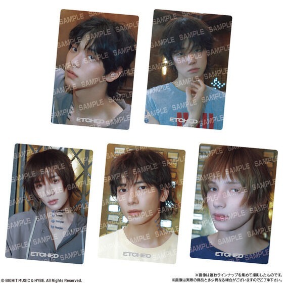 【歐賣小舖】BANDAI TOMORROW X TOGETHER 貼紙 餅貼 雙威化餅乾-細節圖3