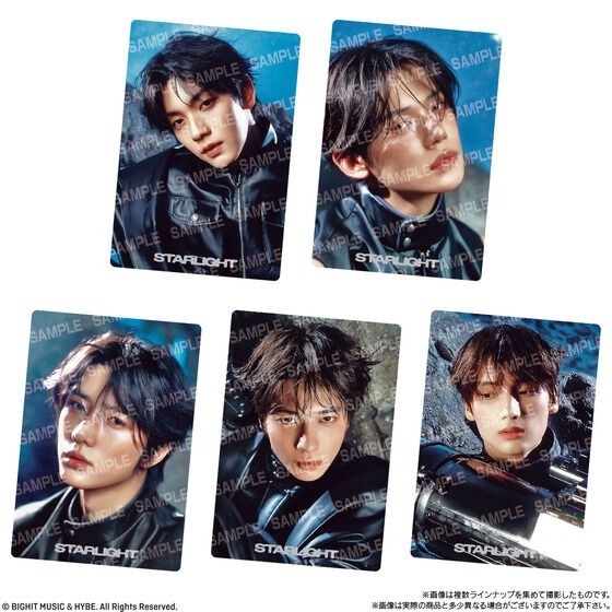 【歐賣小舖】BANDAI TOMORROW X TOGETHER 貼紙 餅貼 雙威化餅乾-細節圖4