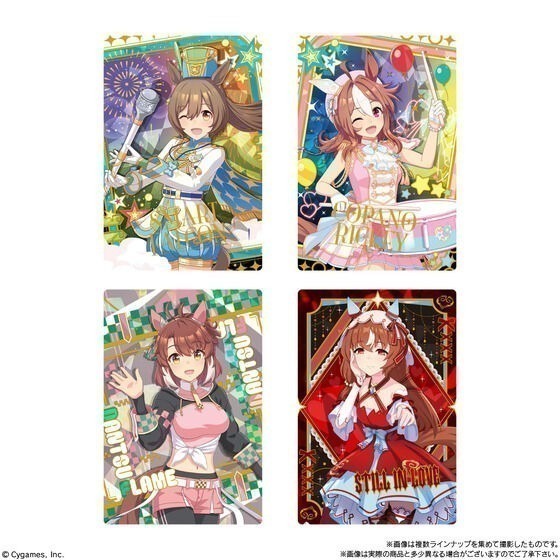 【歐賣小舖】BANDAI 賽馬娘 餅卡 雙威化餅乾 第9R-細節圖2
