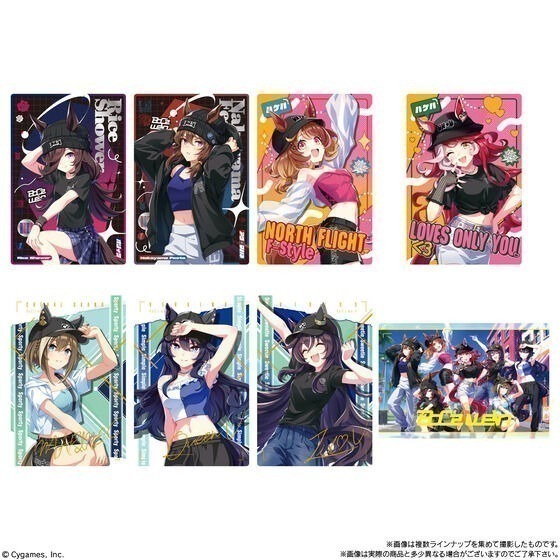 【歐賣小舖】BANDAI 賽馬娘 餅卡 雙威化餅乾 第9R-細節圖7
