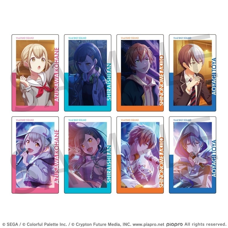 【歐賣小舖】Colorful Palette 世界計畫 ePick card series 2B eP卡 再販版-細節圖2