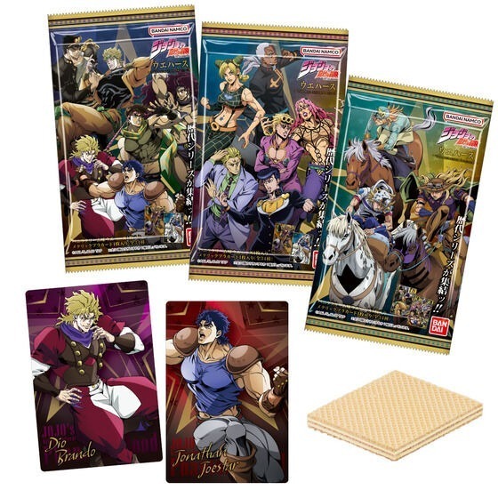 【歐賣小舖】BANDAI JoJo的奇妙冒險 The Animation Special II 餅卡 威化餅乾-規格圖10