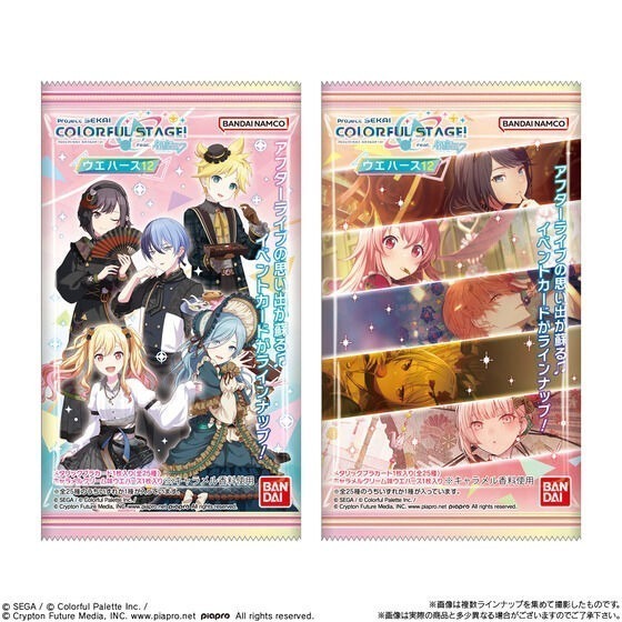【歐賣小舖】BANDAI 世界計畫 繽紛舞台 feat.初音未來 餅卡 威化餅乾12-細節圖8