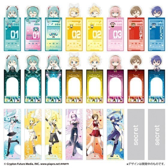 【歐賣小舖】BANDAI 初音未來 VOCALOID 書籤-細節圖2