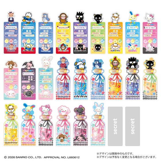【歐賣小舖】BANDAI 三麗鷗 平成復古回憶版 書籤-細節圖2