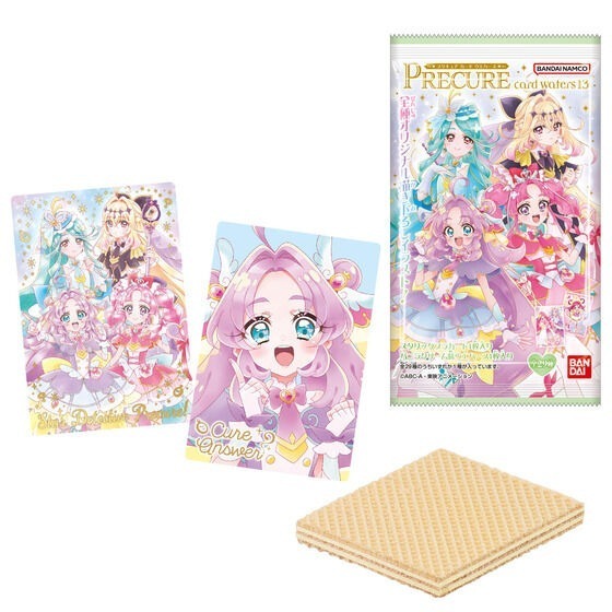 【歐賣小舖】BANDAI 光之美少女 餅卡 威化餅乾13-規格圖10