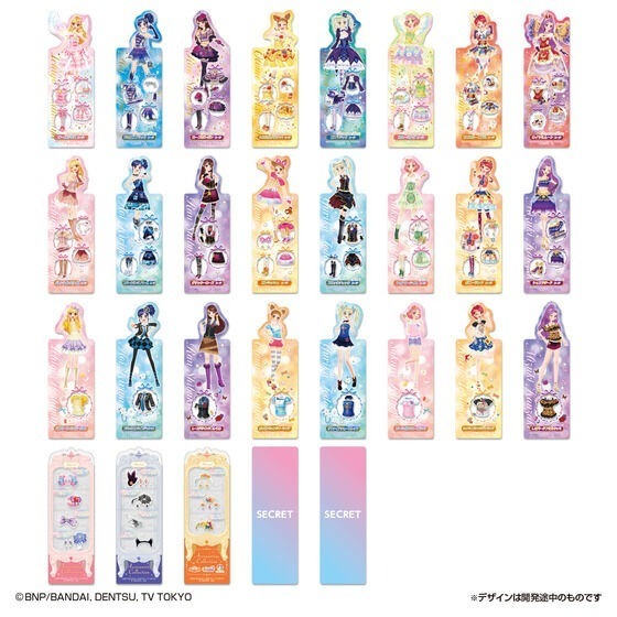 【歐賣小舖】BANDAI  Aikatsu！ 偶像學園 書籤 2枚入-細節圖3