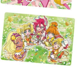 【歐賣小舖】食物已過期 BANDAI 劇場版 美味Party 光之美少女 夢想的兒童套餐 閃卡 軟糖-規格圖8