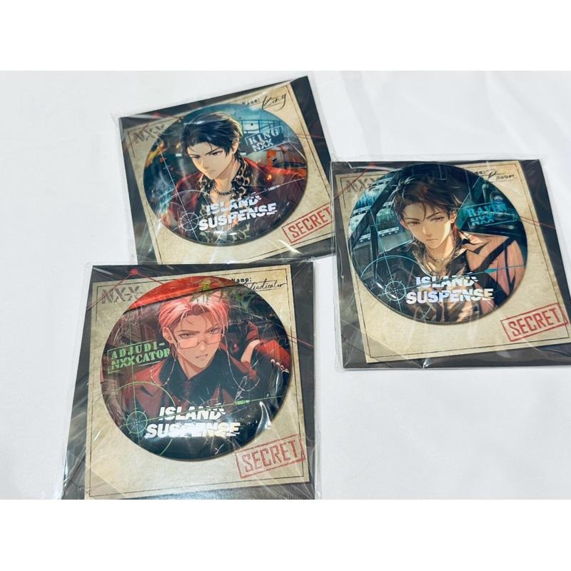 未定事件簿 海島疑雲 徽章 拍立得 鐳射票夏彥 左然 莫弈 陸景和-細節圖3