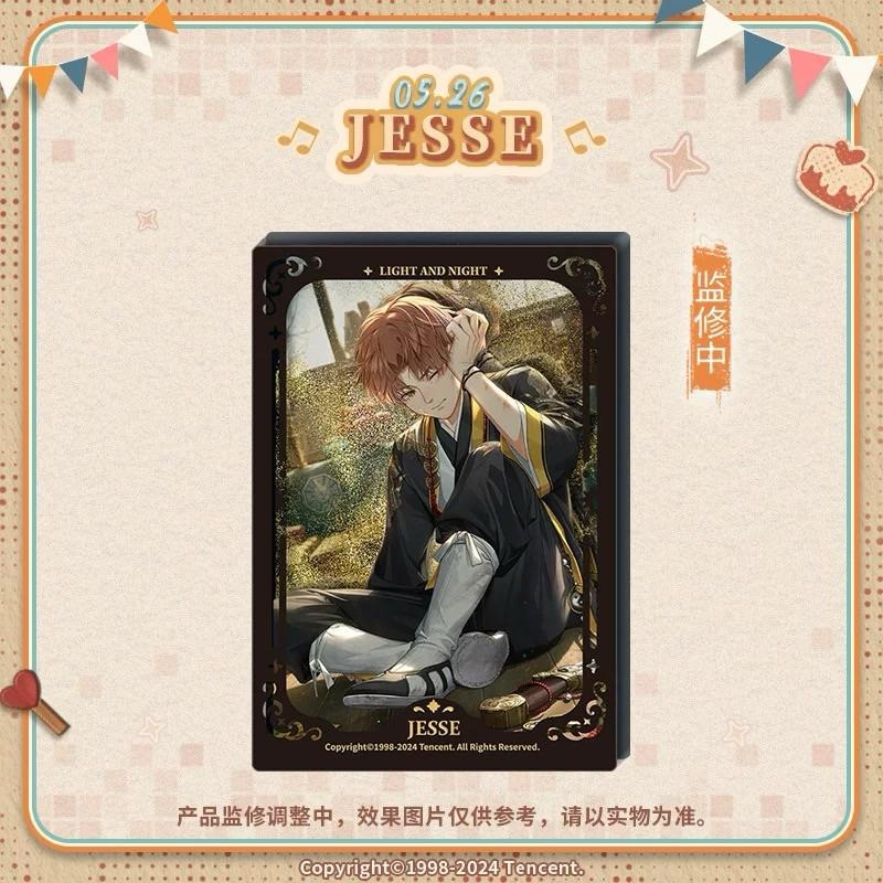 光與夜之戀 夏鳴星 2024生日徽章 壓克力流麻 生日周邊 收藏卡-細節圖4