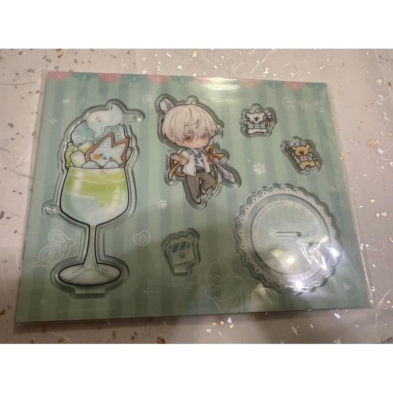 光與夜之戀 線條小狗聯名徽章 谷美立牌齊司禮 查理蘇-細節圖4