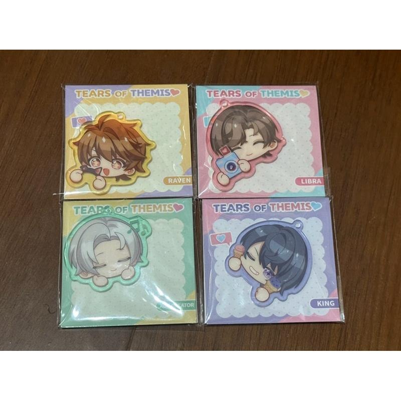 未定事件簿 戀心萌動系列 巧心夢與掌中詩系列 夏彥 左然 莫弈 陸景和 徽章-細節圖3