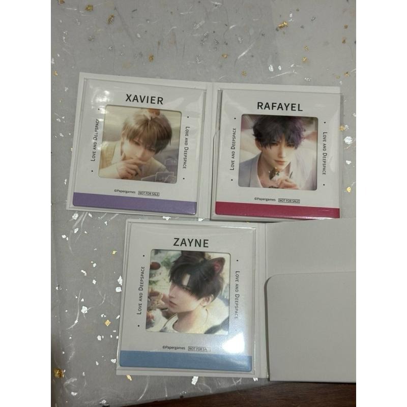 戀與深空心動禮贈角色透卡第二期沈星回 黎深 祁煜-細節圖2