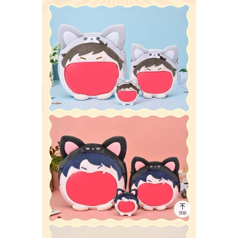 現貨戀與製作人UWA系列 耳機包 後背痛包 李澤言 白起 許墨 收納 指娃包 曬娃包 娃娃外出包 娃娃收納-細節圖2