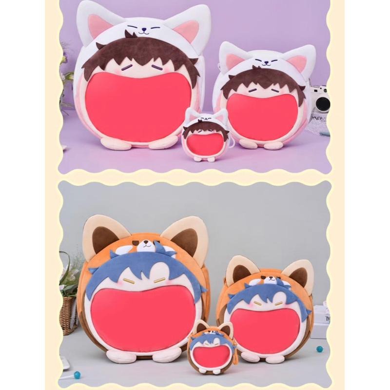 現貨戀與製作人UWA系列 耳機包 後背痛包 李澤言 白起 許墨 收納 指娃包 曬娃包 娃娃外出包 娃娃收納-細節圖4