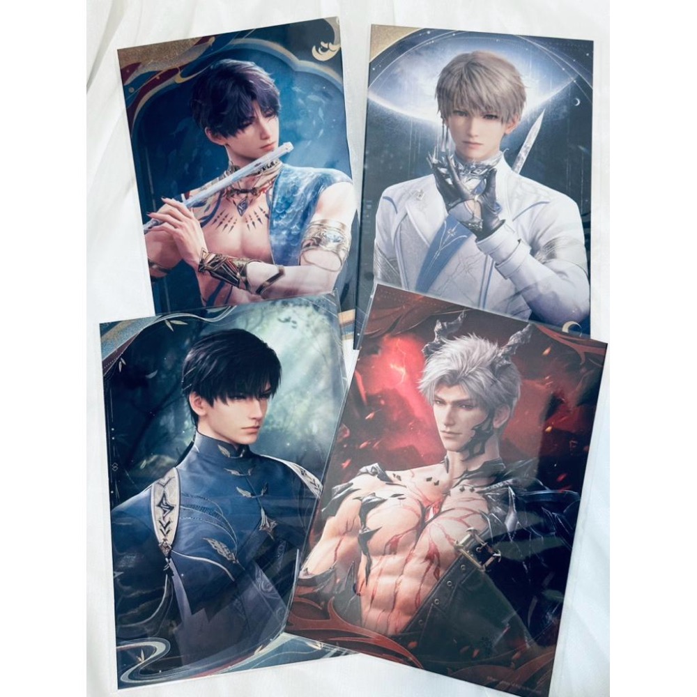 戀與深空 日卡系列明信片 光獵 深淵主宰 九黎司命 潮汐之神-細節圖2