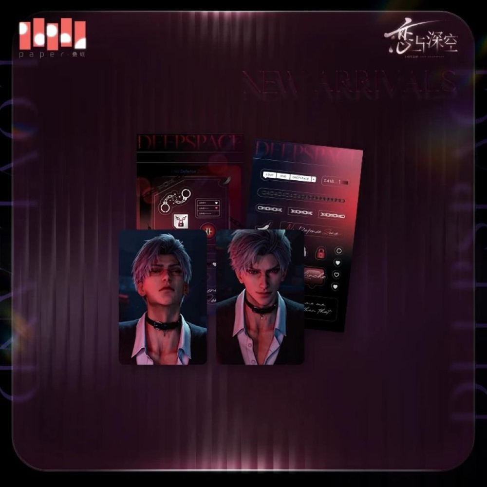 戀與深空 心語傾訴系列 小卡組 徽章 心語傾訴徽章 沈星回 黎深 祁煜 秦徹 夏以晝-細節圖6